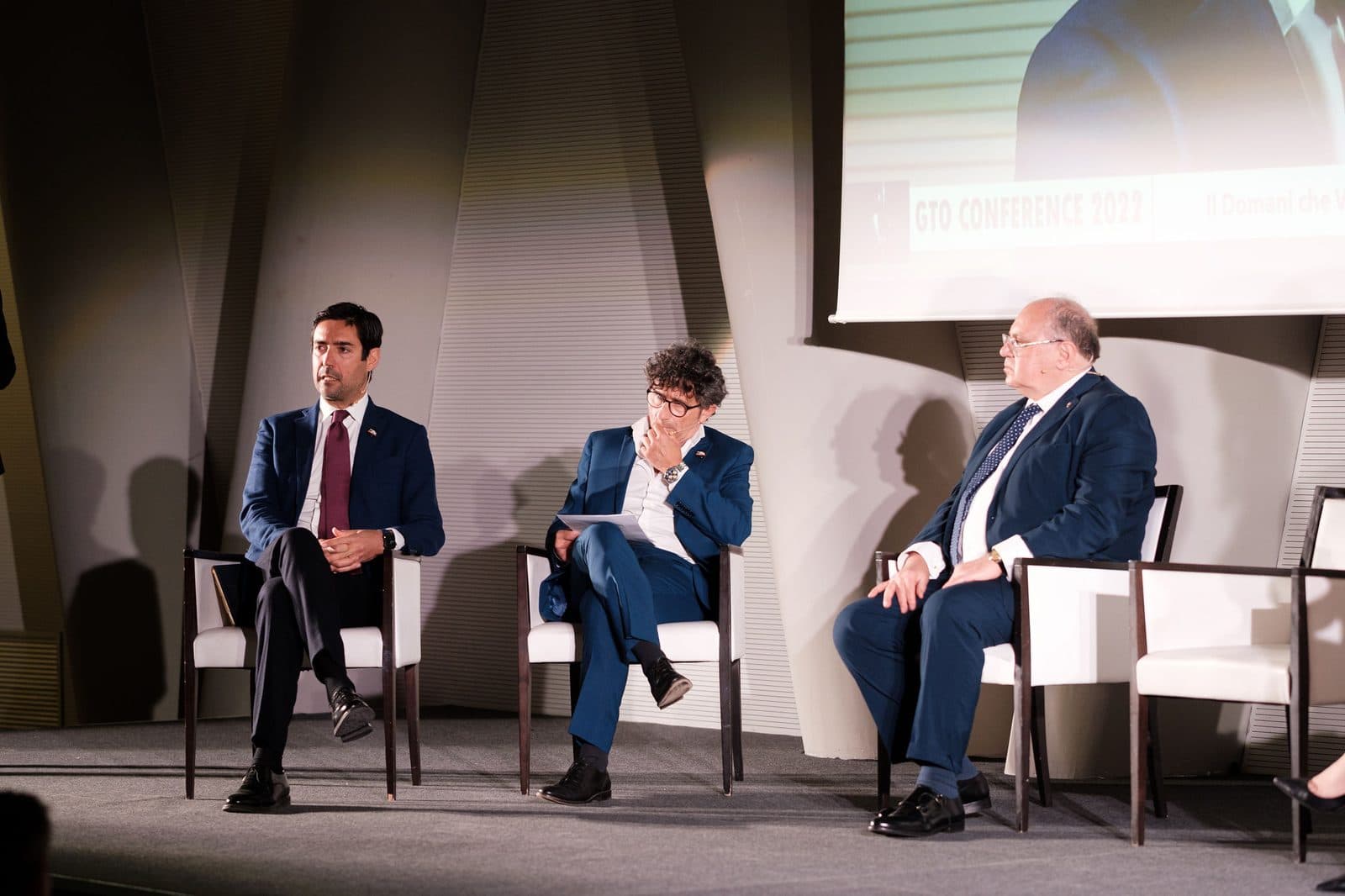 Antonio Barreca, Director General of Federturismo (first from the left)